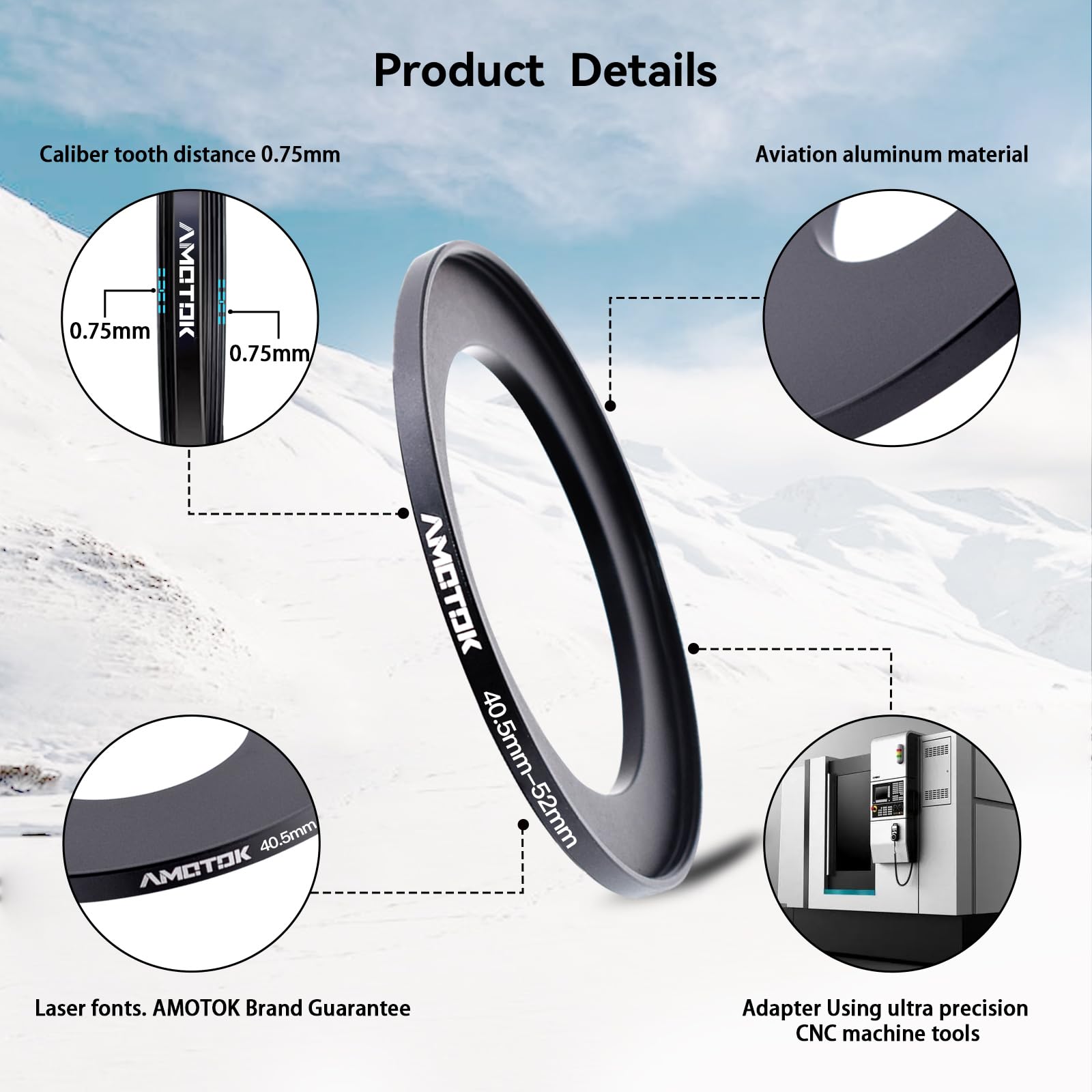 超貴重品！　ホースマン専用　アダプターリング　40.5 → 52mm Amazon.com : 40.5mm Lens to 52mm Camera Lens Adapter,40.5mm to